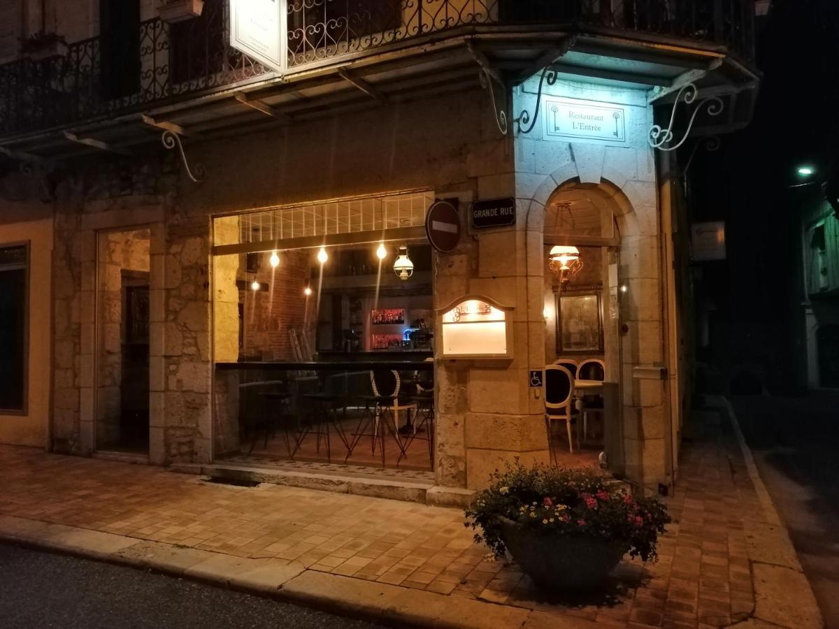 L'Entree Chambres D'Hotes Bar & Restaurant Castillonnès Εξωτερικό φωτογραφία